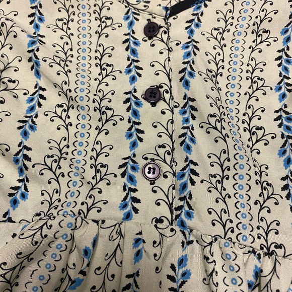 🌟SALE🌟Band of Gypsies Cold Shoulder Fit and Flare Boho Print Dress Size XS - Picture 9 of 16